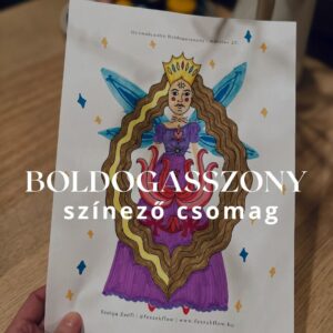 Boldogasszony színező csomag