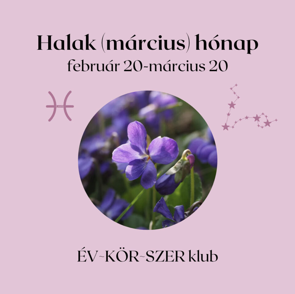 Halak (március) hónap FRISS